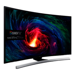 Samsung UE65JS8500 Curved HDR 4K SUHD 3D Smart TV, 65